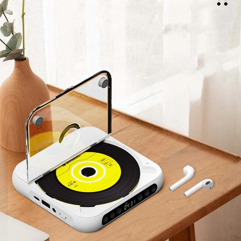 2025 Hot Selling Nostalgia Portable Bluetooth-Compatible CD player