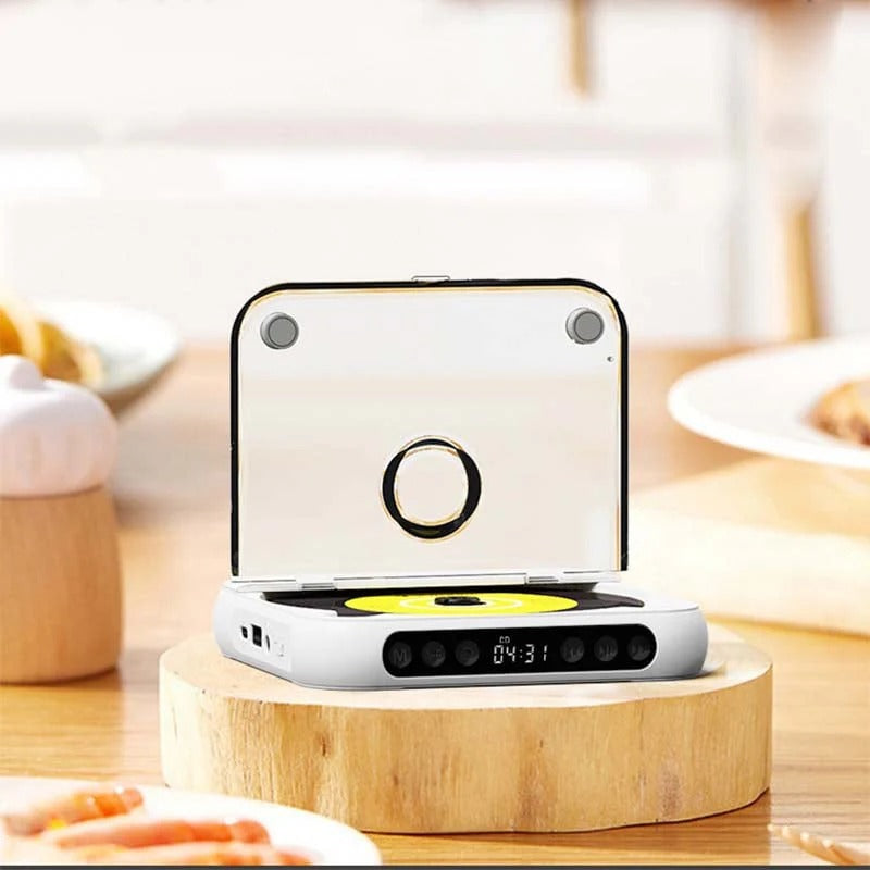 2025 Hot Selling Nostalgia Portable Bluetooth-Compatible CD player