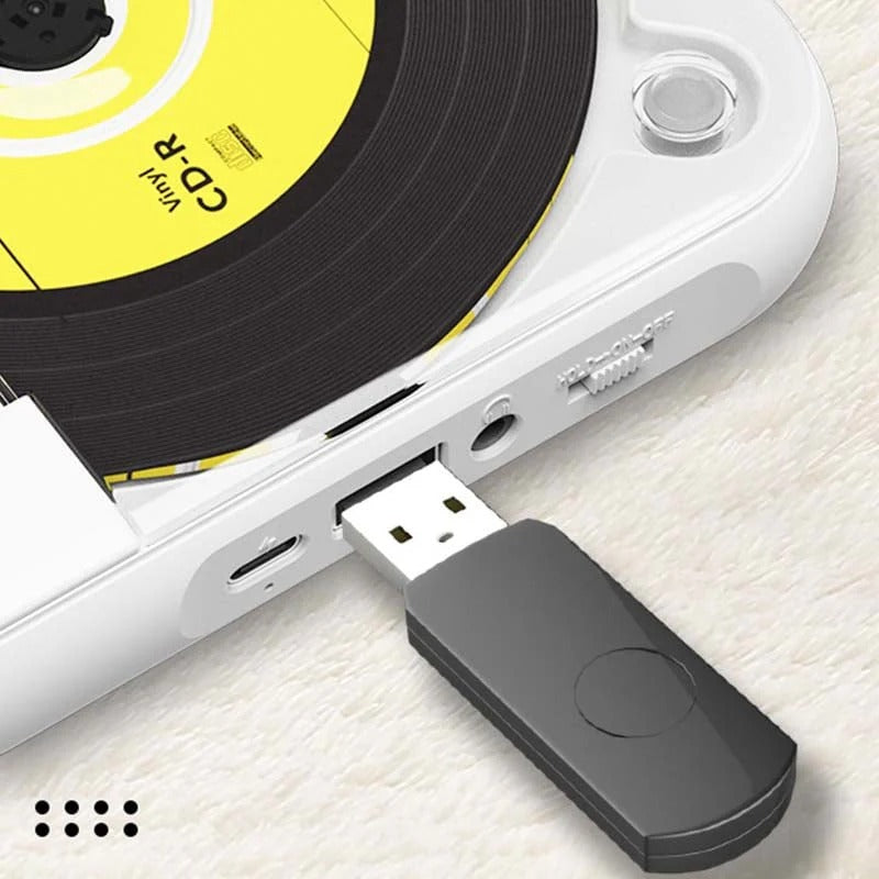 2025 Hot Selling Nostalgia Portable Bluetooth-Compatible CD player